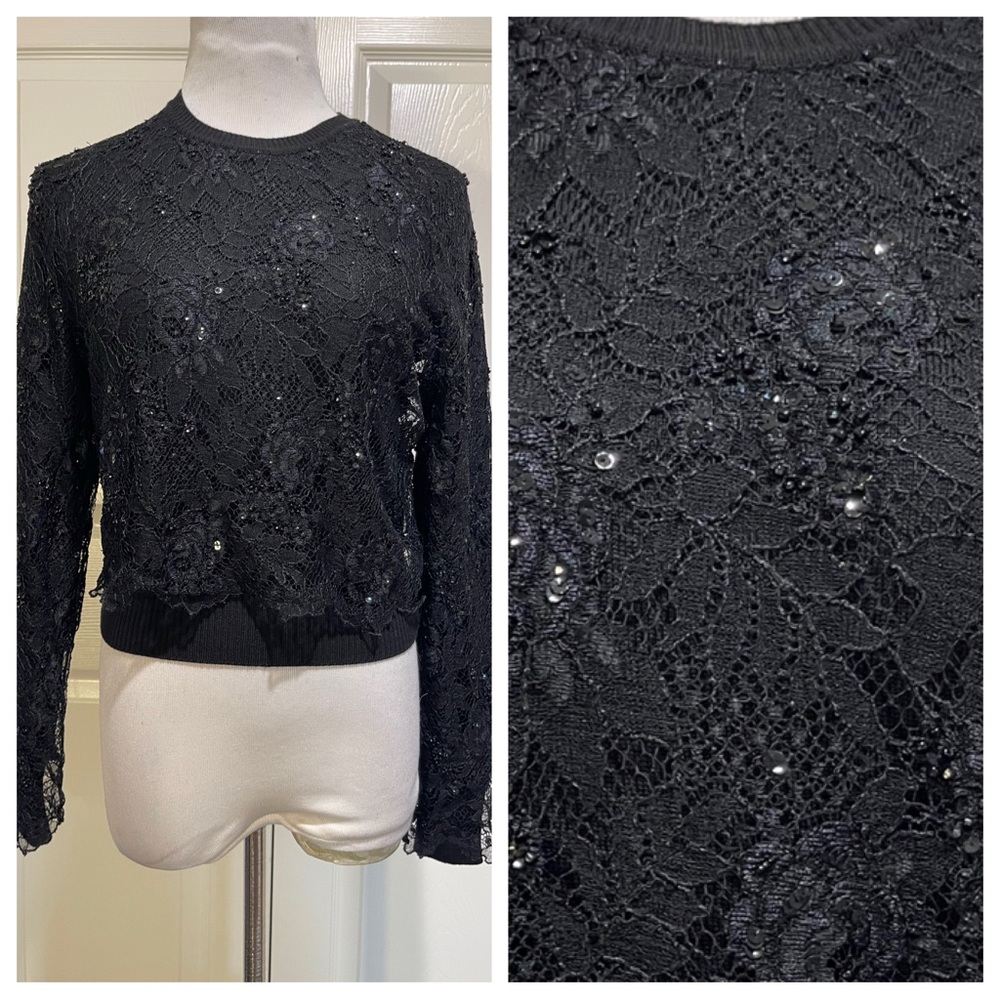 Givenchy Couture lace sweater